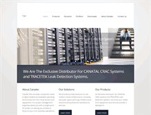 Tablet Screenshot of canatec.com.sg